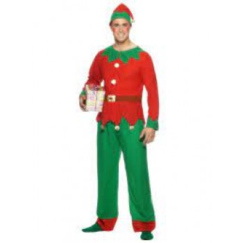 Red Tunic Elf Large ADULT HIRE